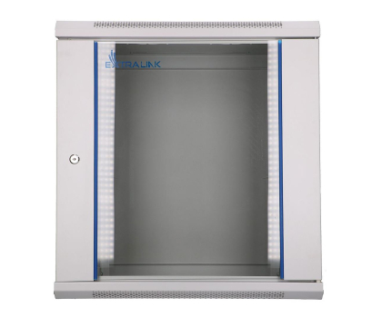 Szafa RACK Extralink Wisząca 19" 12U 600x600mm (szara)